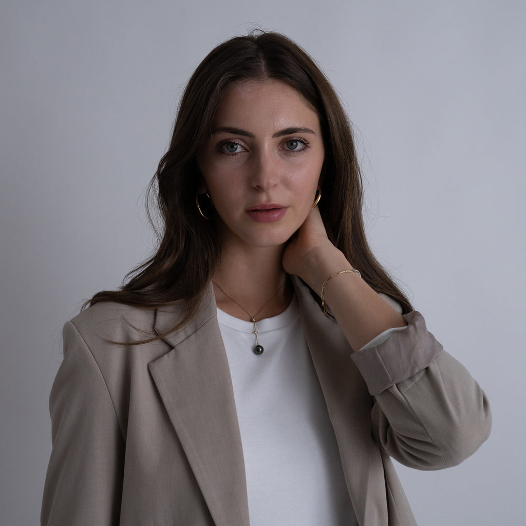Pearl Drop Necklace - Aspen Factor