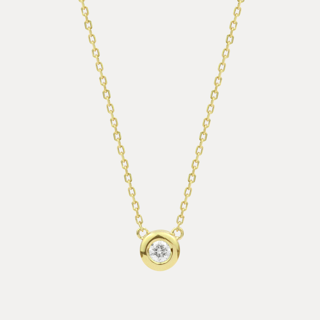 Floating Diamond Necklace - Aspen Factor