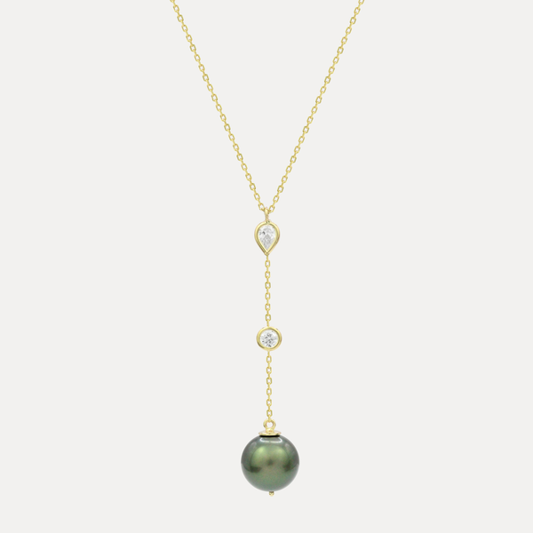 Pearl Drop Necklace - Aspen Factor